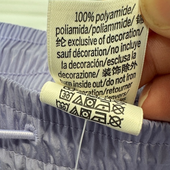 PINK Victoria's Secret Satin Parachute Cargo Pants Lavender - Picture 7 of 15